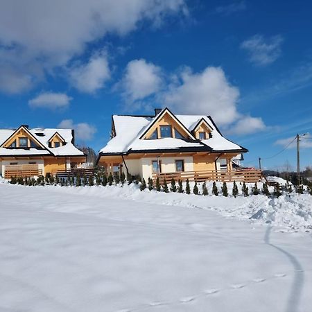 Em Gorce Resort Domki Z Sauna I Jacuzzi Waksmund Exterior photo