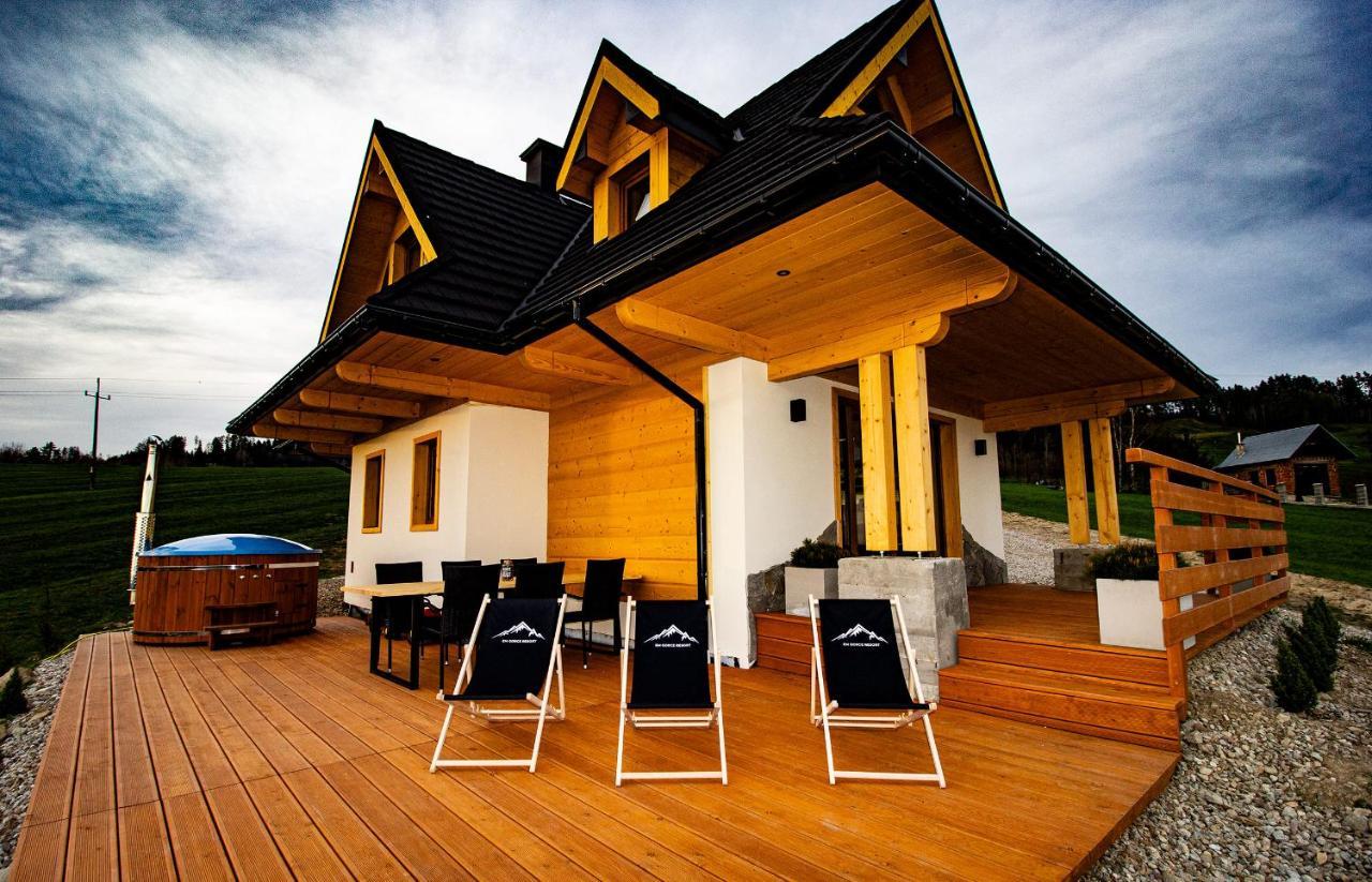 Em Gorce Resort Domki Z Sauna I Jacuzzi Waksmund Exterior photo