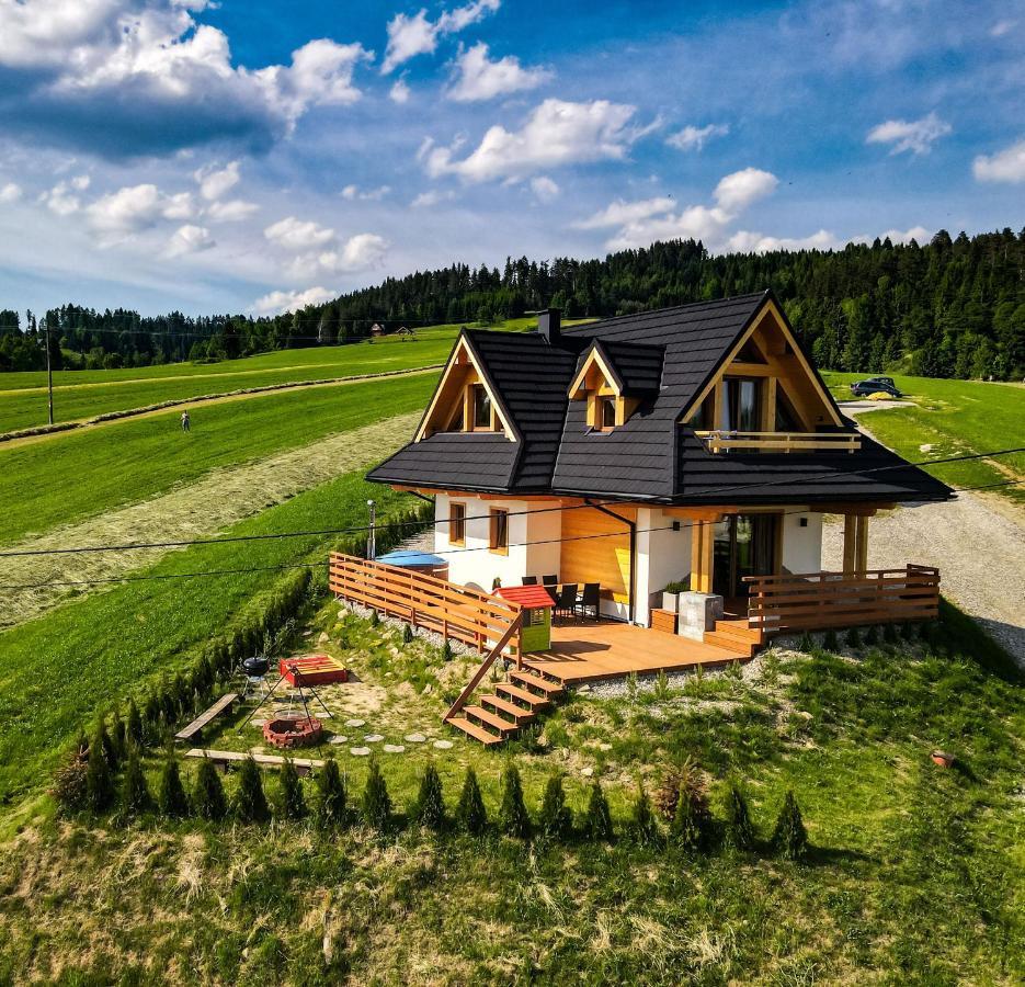 Em Gorce Resort Domki Z Sauna I Jacuzzi Waksmund Exterior photo