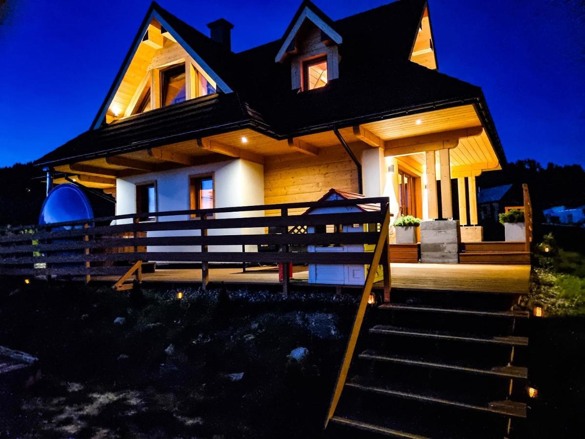 Em Gorce Resort Domki Z Sauna I Jacuzzi Waksmund Exterior photo