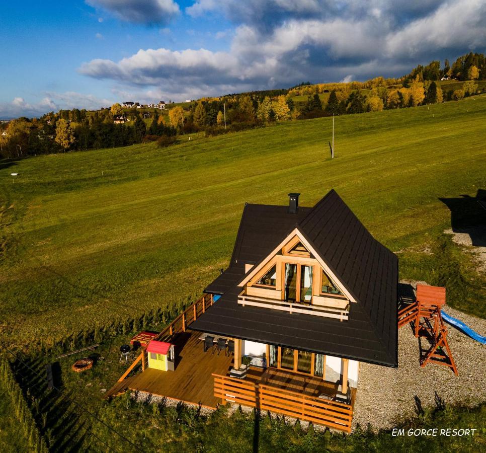 Em Gorce Resort Domki Z Sauna I Jacuzzi Waksmund Exterior photo