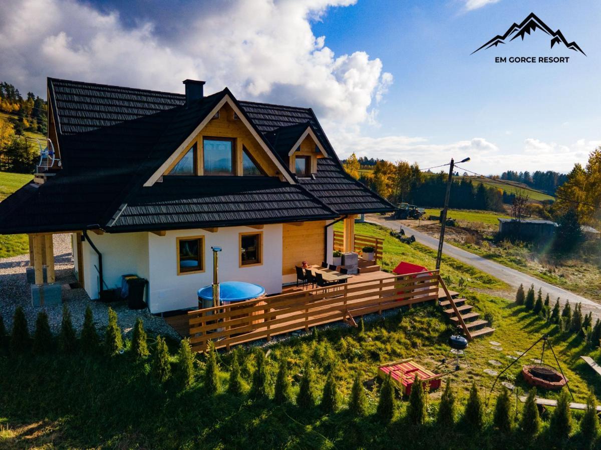 Em Gorce Resort Domki Z Sauna I Jacuzzi Waksmund Exterior photo