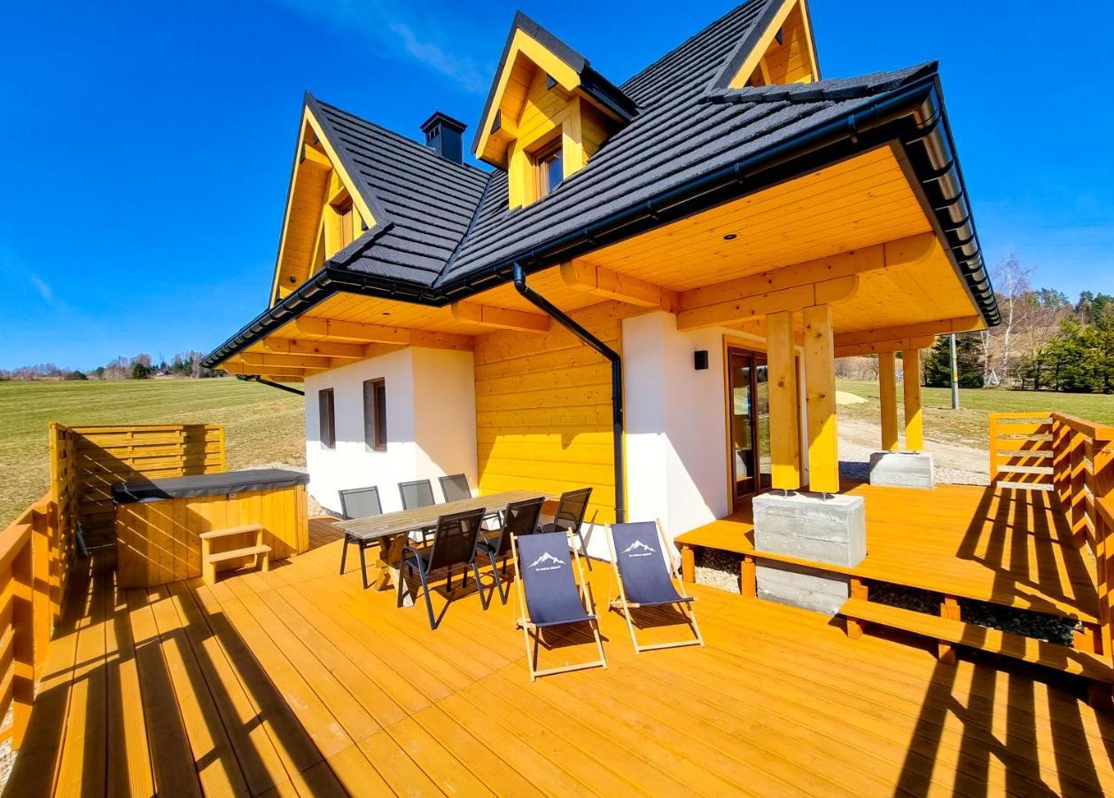 Em Gorce Resort Domki Z Sauna I Jacuzzi Waksmund Exterior photo